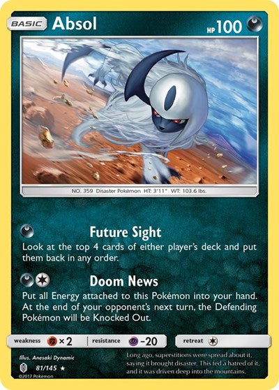 SM02: Absol (Holofoil)