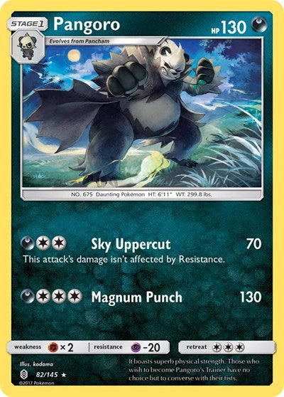 SM02: Pangoro (Reverse Holofoil)