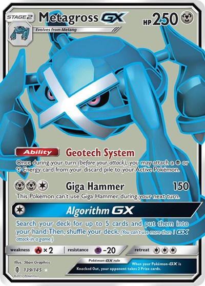 SM02: Metagross GX (Full Art) (Holofoil)
