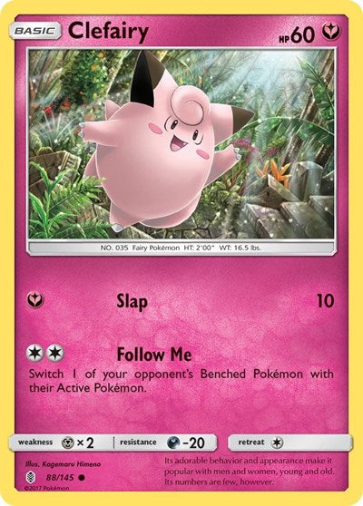 SM02: Clefairy (Reverse Holofoil)