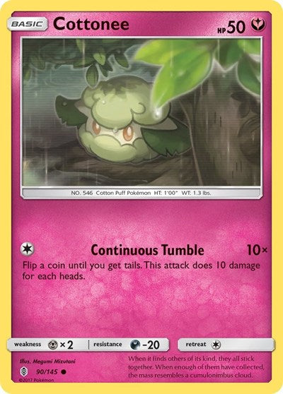 SM02: Cottonee (Reverse Holofoil)