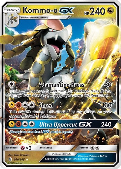 SM02: Kommo-o GX (Holofoil)