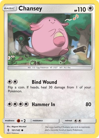 SM02: Chansey (Reverse Holofoil)