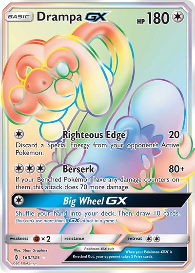 SM02: Drampa GX (Secret) (Holofoil)