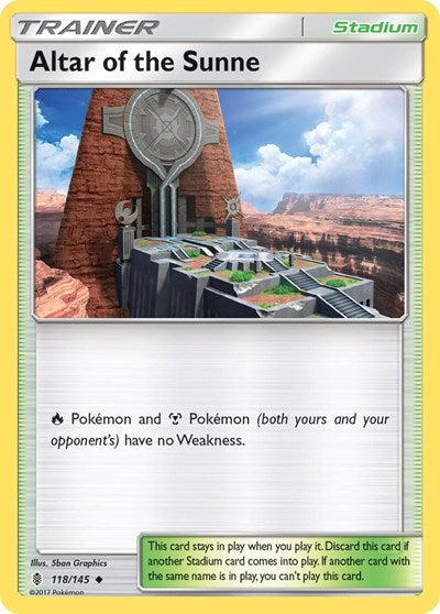 SM02: Altar of the Sunne (Reverse Holofoil)