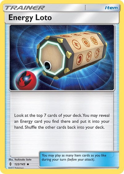 SM02: Energy Loto (Reverse Holofoil)