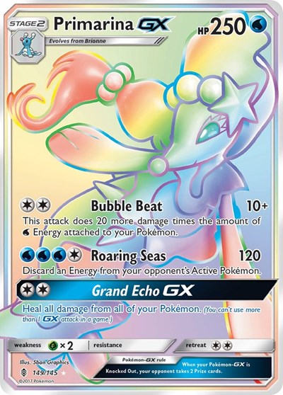 SM02: Primarina GX (Secret) (Holofoil)