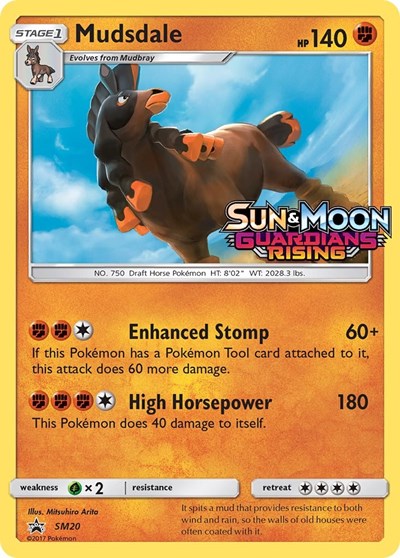 SMP: Mudsdale - SM20 (Prerelease) (Holofoil)