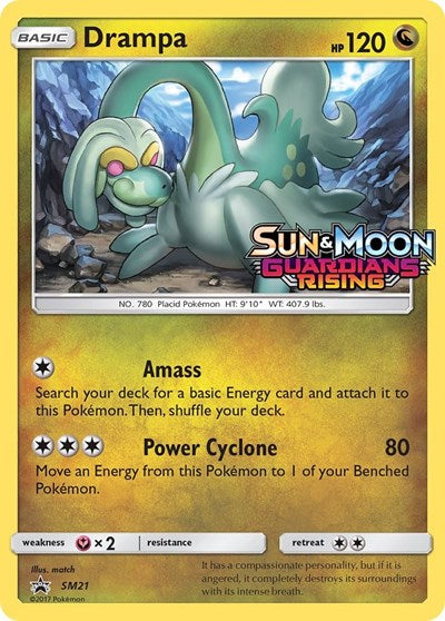 SMP: Drampa - SM21 (Prerelease) (Holofoil)