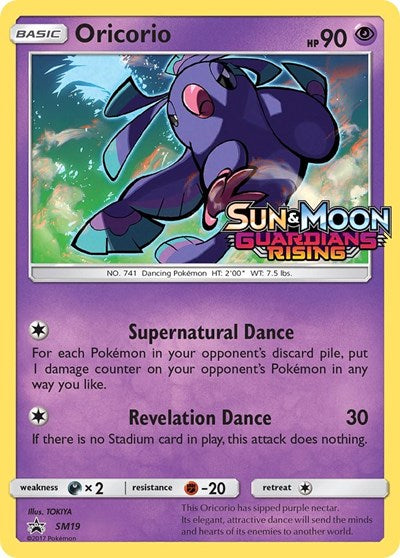 SMP: Oricorio - SM19 (Prerelease) (Holofoil)