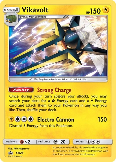 SMP: Vikavolt - SM28 (Holofoil)