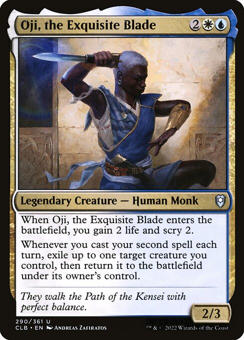 CLB: Oji, the Exquisite Blade (Foil)