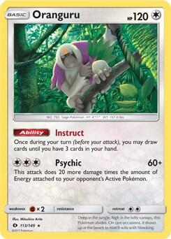 PR: Oranguru - 113/149 (SM Base Set)