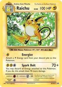 PR: Raichu - 36/108 (XY Evolutions)