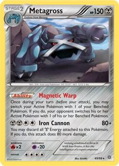PR: Metagross - 49/98 (XY Ancient Origins) (Holofoil)