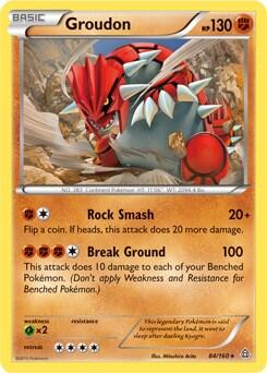 PR: Groudon - 84/160 (XY Primal Clash) (Holofoil)