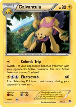 PR: Galvantula - 27/119 (XY Phantom Forces) (Holofoil)