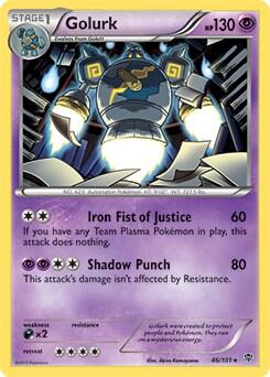 PR: Golurk - 46/101 (BW Plasma Blast)