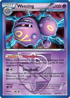 PR: Weezing - 58/135 (BW Plasma Storm)