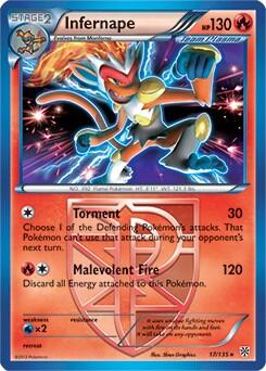 PR: Infernape - 17/135 (BW Plasma Storm)