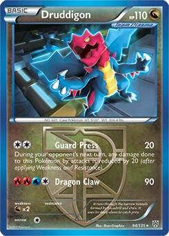 PR: Druddigon - 94/135 (BW Plasma Storm) (Holofoil)