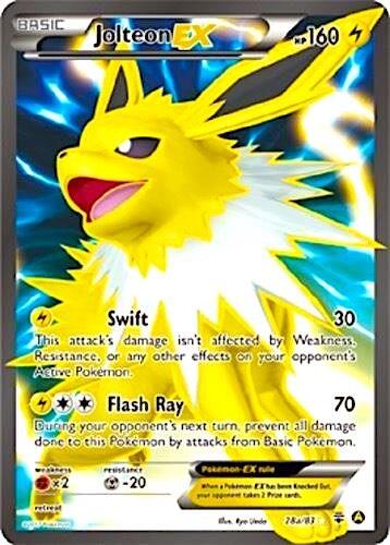 PR: Jolteon EX - 28a/83 (Holofoil)