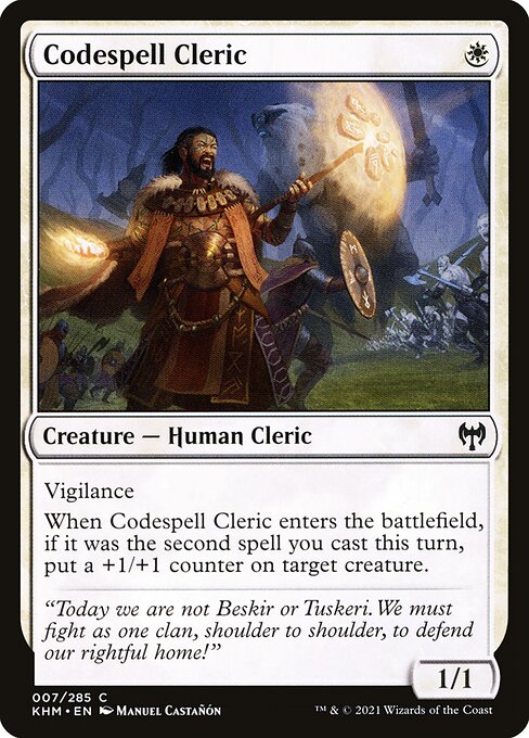 KHM: Codespell Cleric (Foil)