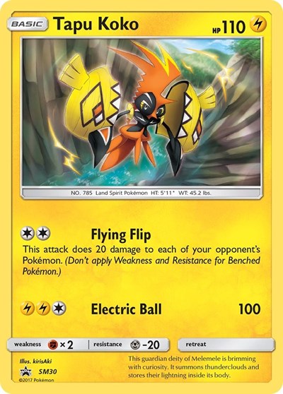 SMP: Tapu Koko - SM30 (Holofoil)