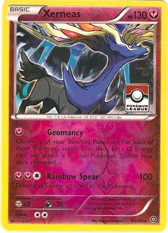 PR: Xerneas - 81/114 (Pokemon League) (Reverse Holofoil)