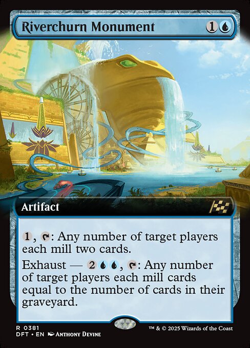 DFT: Riverchurn Monument (Extended Art) (Foil)