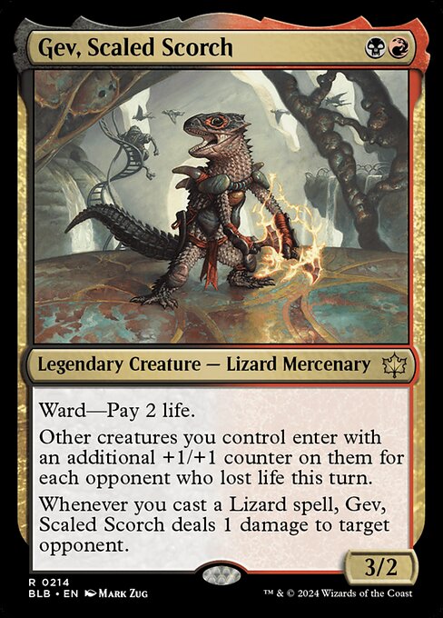 BLB: Gev, Scaled Scorch
