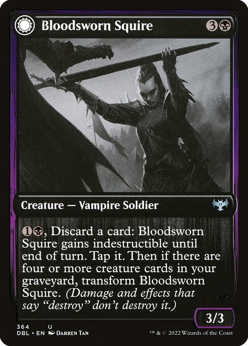 DBL: Bloodsworn Squire (Foil)