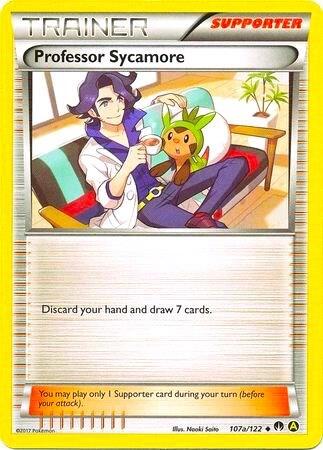 PR: Professor Sycamore - 107a/122 (Non-Holo)