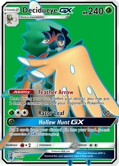 SMP: Decidueye GX - SM37 (Holofoil)