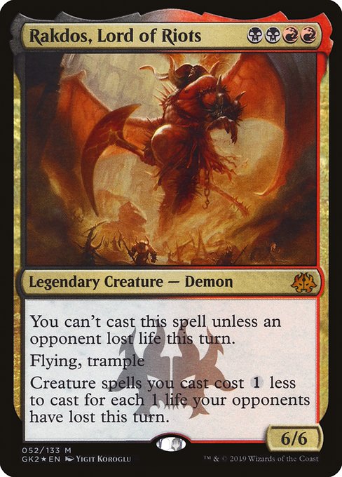 GK2: Rakdos, Lord of Riots (Foil)