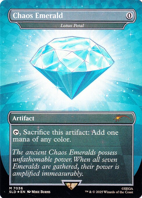 SLD: Chaos Emerald - Lotus Petal (7036) (Foil)