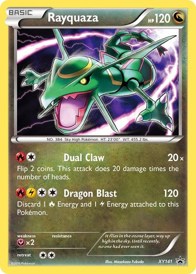 PR: Rayquaza - XY141 (Holofoil)