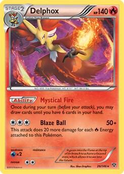 PR: Delphox - 26/146 (XY Base Set)