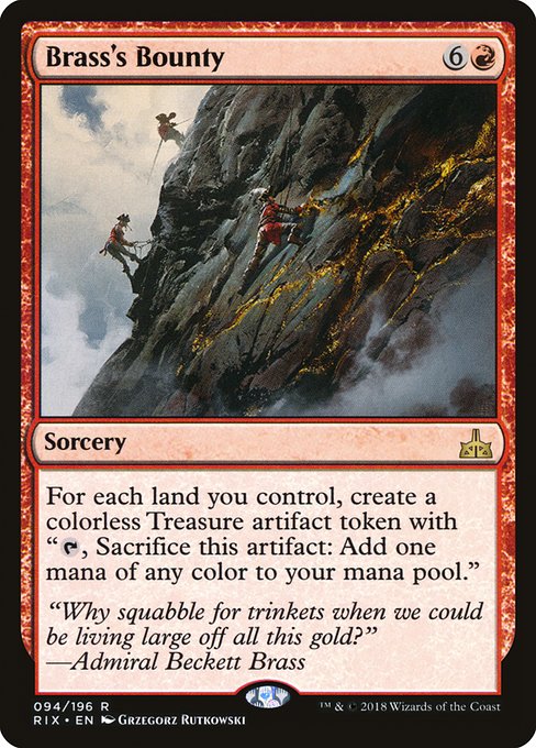 RIX: Brass's Bounty