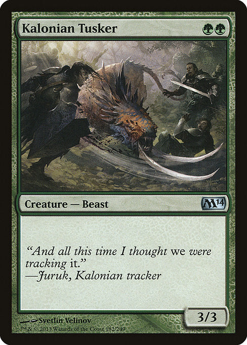 M14: Kalonian Tusker