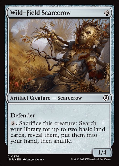 INR: Wild-Field Scarecrow (Foil)
