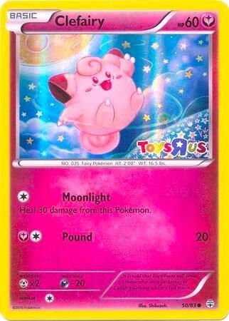 MCAP: Clefairy - 50/83 (Toys R Us Promo) (Holofoil)