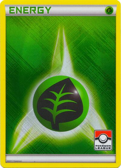 PR: Grass Energy (2011 Pokemon League) (Holofoil)