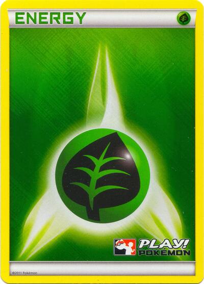 PR: Grass Energy (2011 Play! Pokemon) (Holofoil)