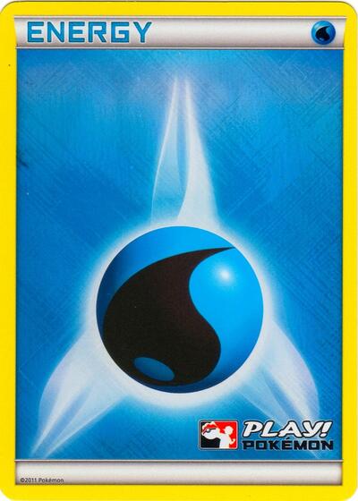 PR: Water Energy (2011 Play! Pokemon) (Holofoil)