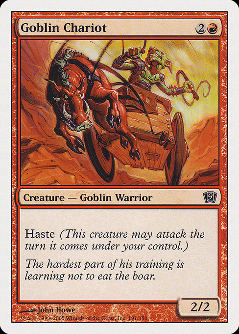 9ED: Goblin Chariot