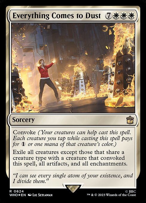 WHO: Everything Comes to Dust (Surge Foil)