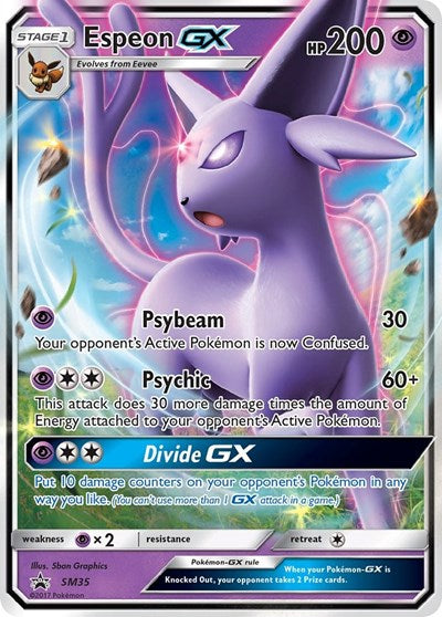SMP: Espeon GX - SM35 (Holofoil)