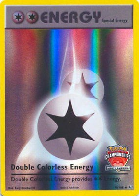 PR: Double Colorless Energy - 90/108 (North America Championships) (Holofoil)