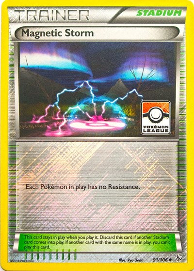 PR: Magnetic Storm - 91/106 (Pokemon League) (Reverse Holofoil)